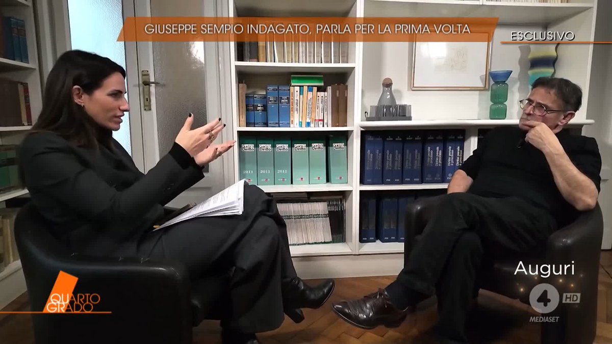 «Ma io non sapevo che sarebbe successa questa maledizione. Anche se lo avessi saputo non lo avrei buttato. È mio, l’ho scritto io» In esclusiva a #Quartogrado parla il papà di Andrea Sempio