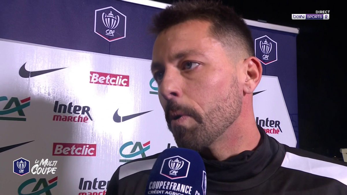 [📺LIVE] 🏆🇫🇷 #CoupeDeFrance 🥹 L'émotion d'Anthony Beuve, gardien d'Avranches après la victoire face à Brest !