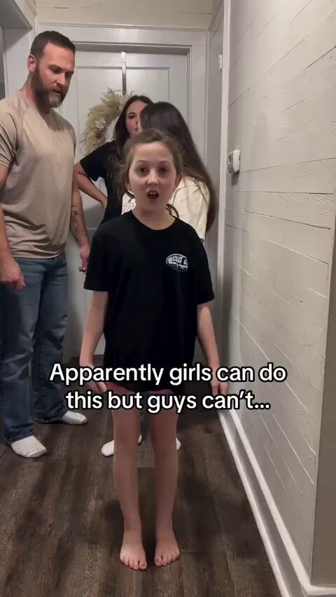Chicas y chicos. Prueben hacer esto y van a ver que parece ser como lo muestra el video. Tiene una explicación científica. ¿Cuál es?