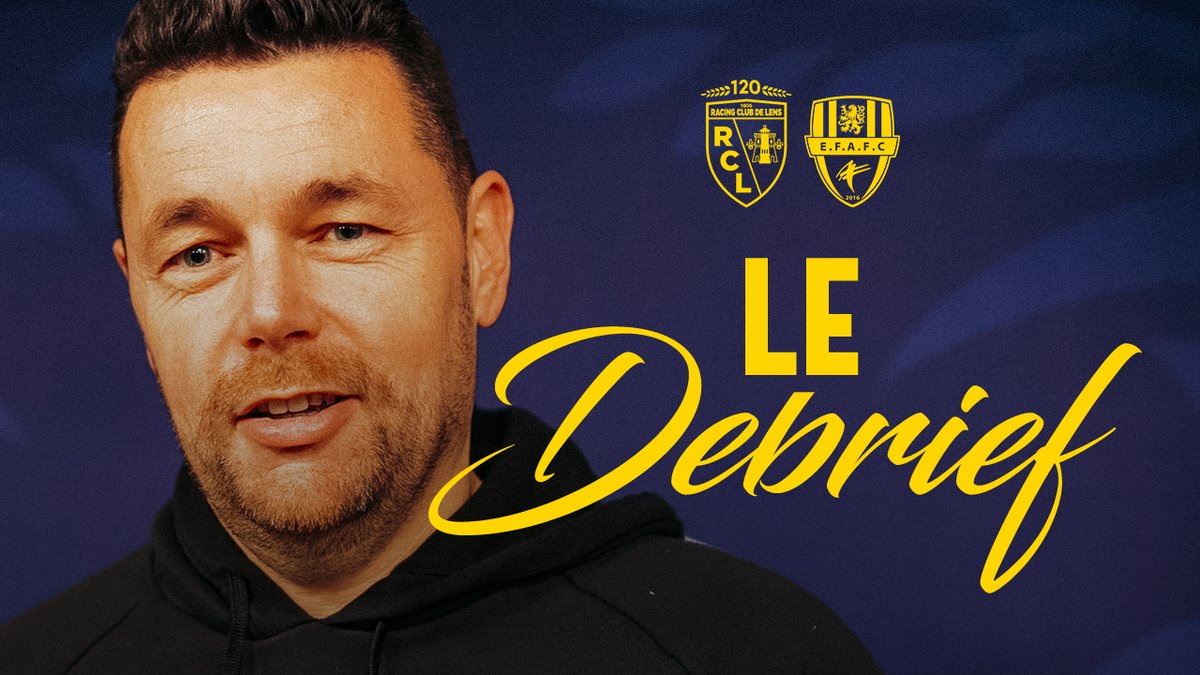 💬 Pierre Sage : « Je suis assez content pour les joueurs qui avaient peu joué, ils ont montré de bonnes choses. C'est fou que le stade soit plein. On est tellement heureux de partager ces moments avec les supporters. » #LeDébrief #RCLEFAFC