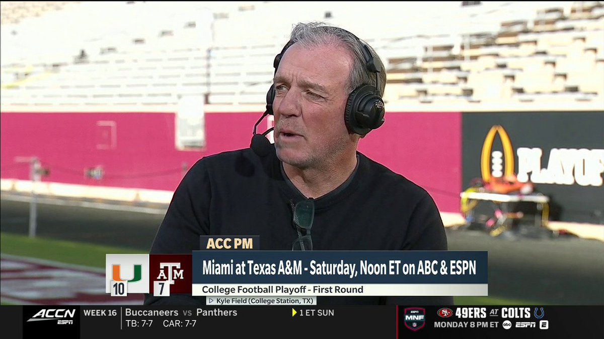 "It will be the most deafening environment in college football." —Jimbo Fisher on what challenges Miami will face playing at Texas A&amp;M 👀