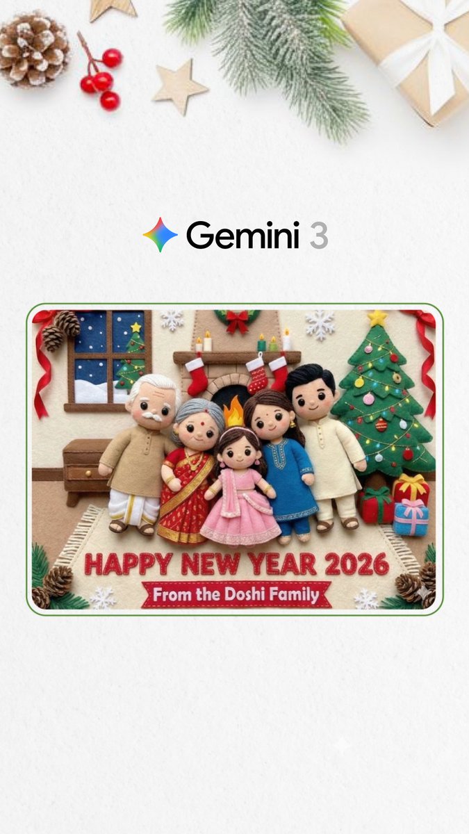Now any picture can be the perfect holiday card, no prompts needed.
