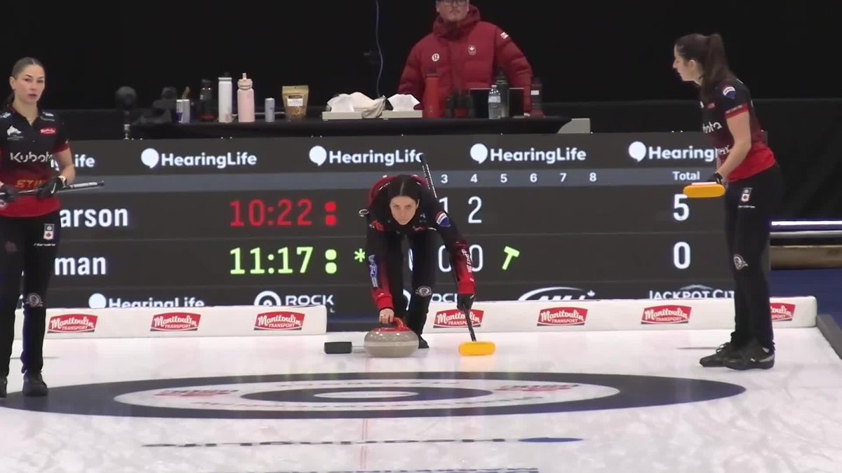 Team Homan has played a lot of Grand Slam games over the years. We... can't remember the last time they've been shut out. It's an 8-0 win with five steals in five ends for TeamKEinarson!