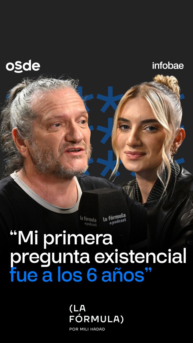 Darío Sztajnszrajber "Mi primera pregunta existencial fue a los 6 años". Mirá la entrevista completa de Milagros Hadad para #LaFormula en