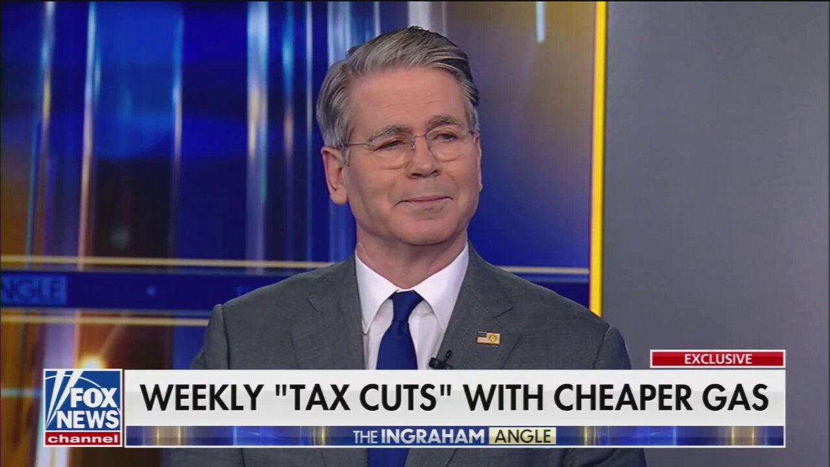 Ingraham: What is the reason job losses seem to be going up? Bessent: I think a big part of it is that the government RIFS that were done kicked in in October.