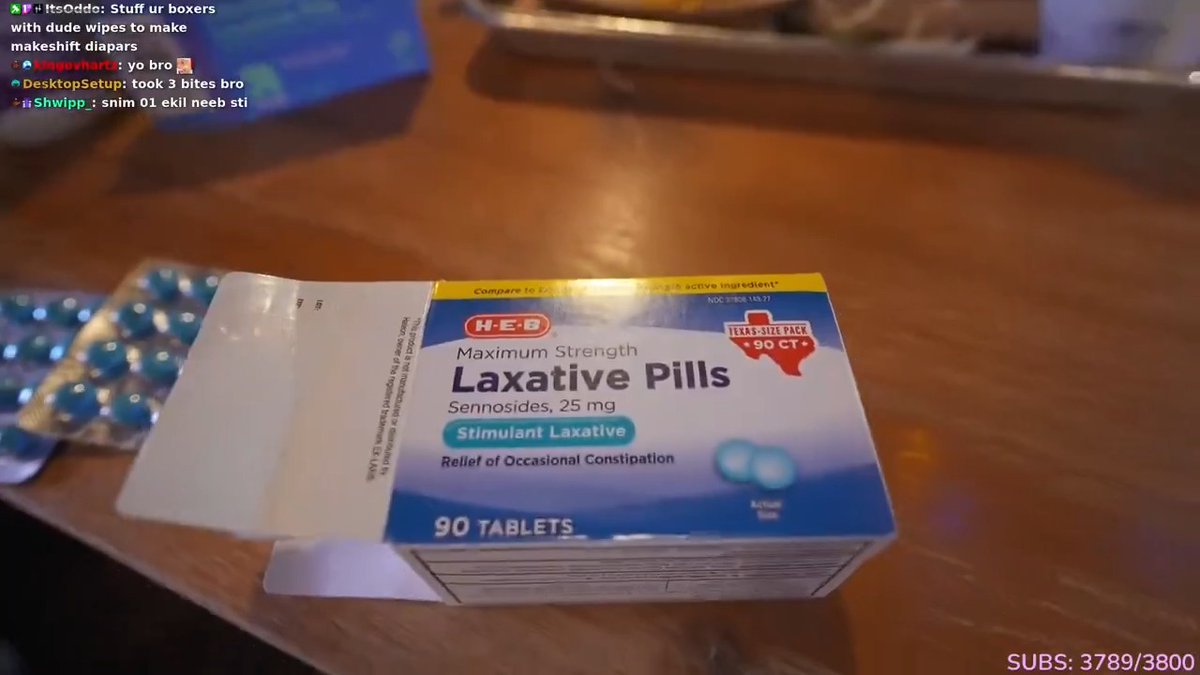 Arky showed off all the laxatives he, Zoil, and Yugi plan to take after their Texas BBQ mukbang before doing an Escape room on the hardest difficulty LMFAOOOOO ๐ญ๐ญ๐ญ
