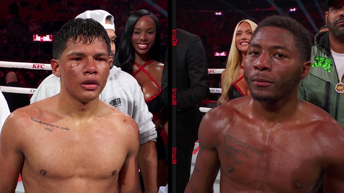 AND STILL UNDEFEATED!!! JAHMAL HARVEY DEFEATS KEVIN CERVANTES VIA UNANIMOUS DECISION ๐ฅ What a performance! #JakeJoshua is LIVE now ONLY on Netflix!