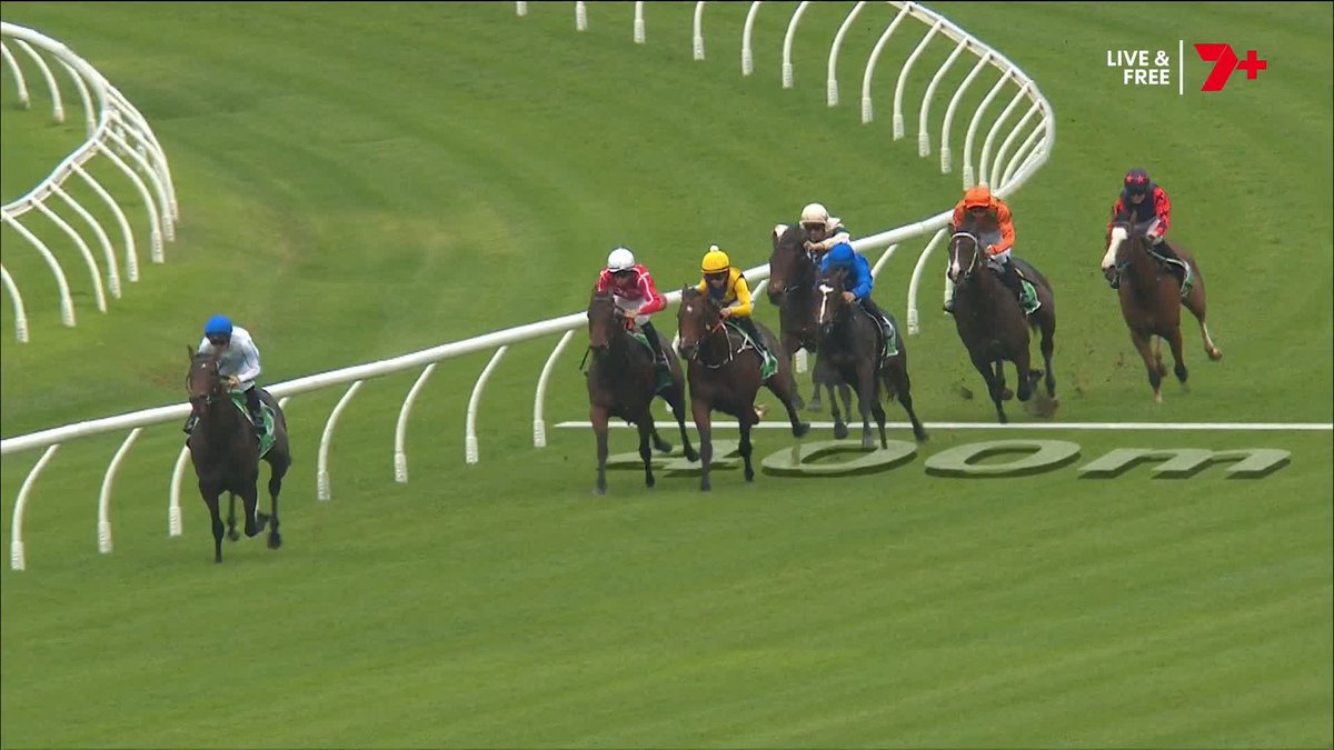 Haven't seen a horse hit a brick wall like the one Shiki hit in the 1st at Randwick. Was lengths in front and still managed to miss the placings. #bubbleburst