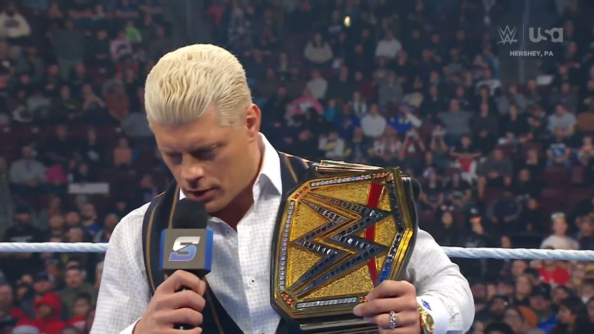 "I AM THE LAW!" Let him know, Cody Rhodes! 👏 Nick Aldis