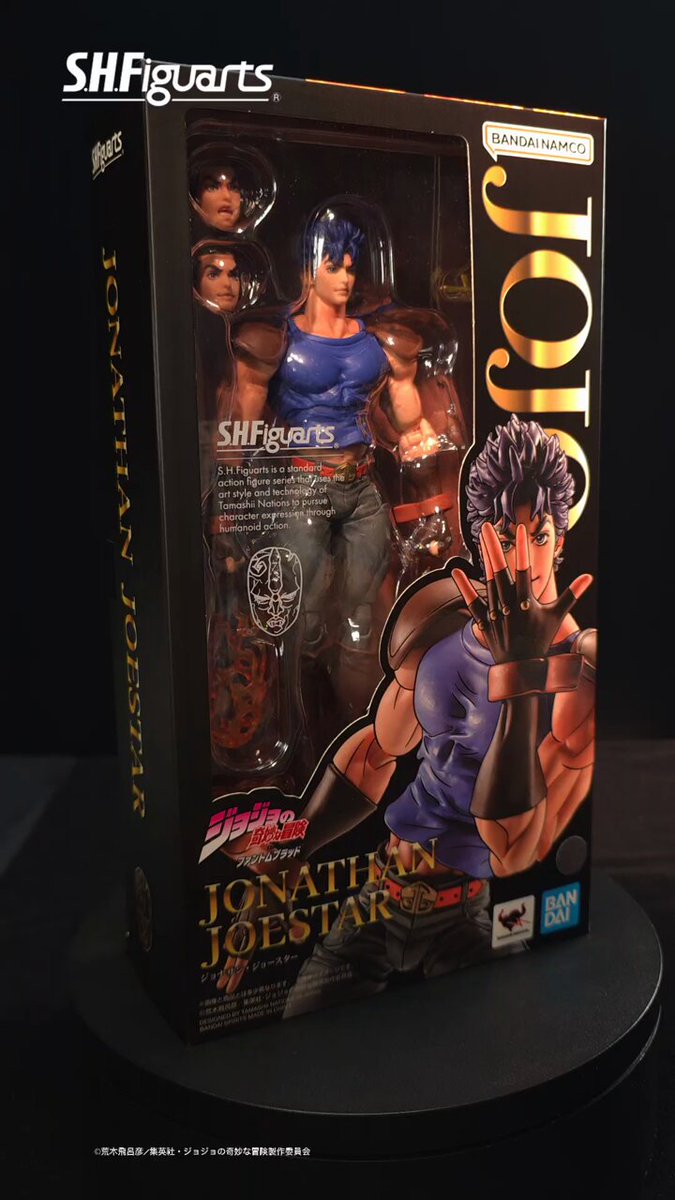 ★発売迫る！★ アニメ『#ジョジョの奇妙な冒険 ファントムブラッド』より 「S.H.Figuarts ジョナサン・ジョースター」がいよいよ12月27日(土)店頭発売！ 商品サンプル開封動画を公開です！ 📋商品詳細は→ #t_shf #ジョジョ