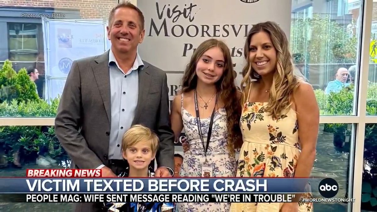 As the NTSB investigates the horrific North Carolina plane crash that killed seven people – including NASCAR star Greg Biffle, his wife Cristina, and two children – Victor Oquendo has details about the message sent moments before the plane went down.