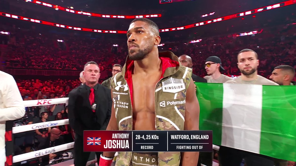 THIS ANTHONY JOSHUA INTRO WILL GIVE YOU CHILLS. JAKE PAUL vs. ANTHONY JOSHUA 🥊 LIVE NOW ONLY ON NETFLIX. #JakeJoshua