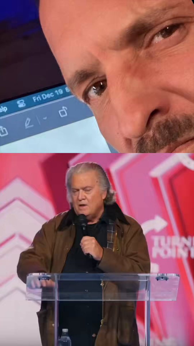Steve Bannon just went scorched earth on Ben Shapiro live at Turning Points America Fest.