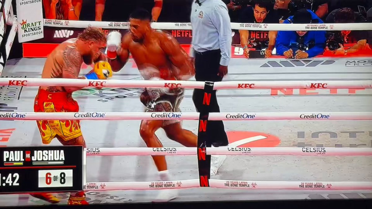 JAKE PAUL KO’D