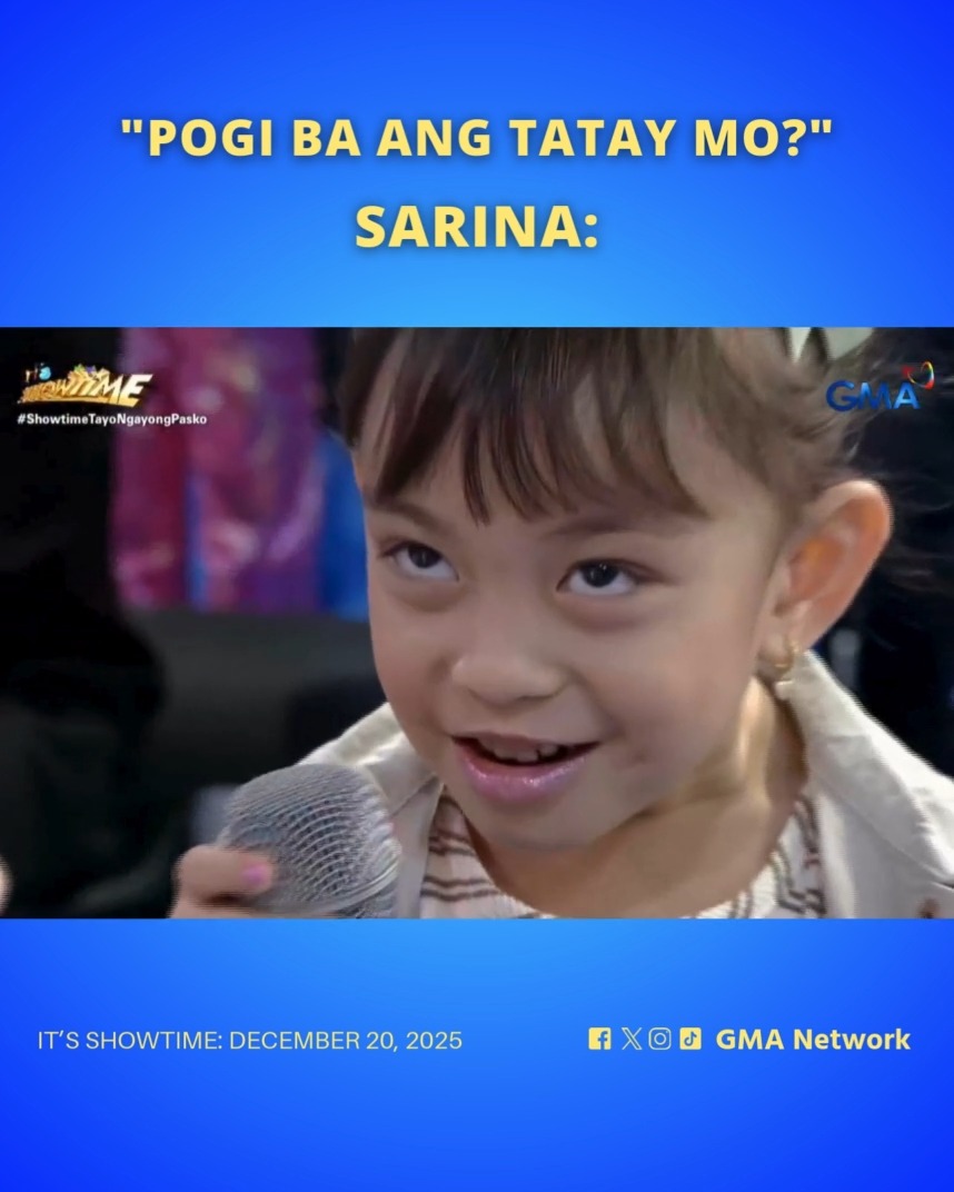 #ItsShowtime #Highlights: Ang cute ng reaksyon ni Sarina! 🤣 Watch #ItsShowtime every 12:00 p.m. from Monday to Saturday on GMA. For more videos, visit: #ViceGanda