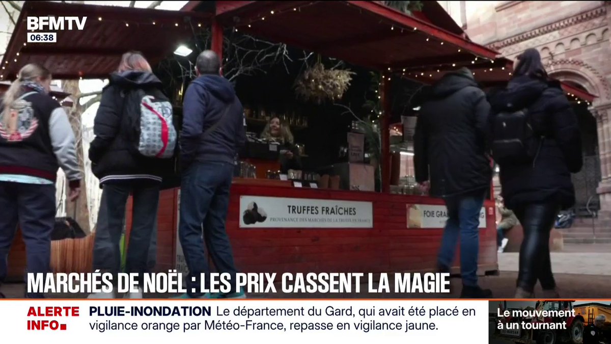 💬 "Tout augmente chaque année" Marchés de Noël: les prix cassent la magie de Noël