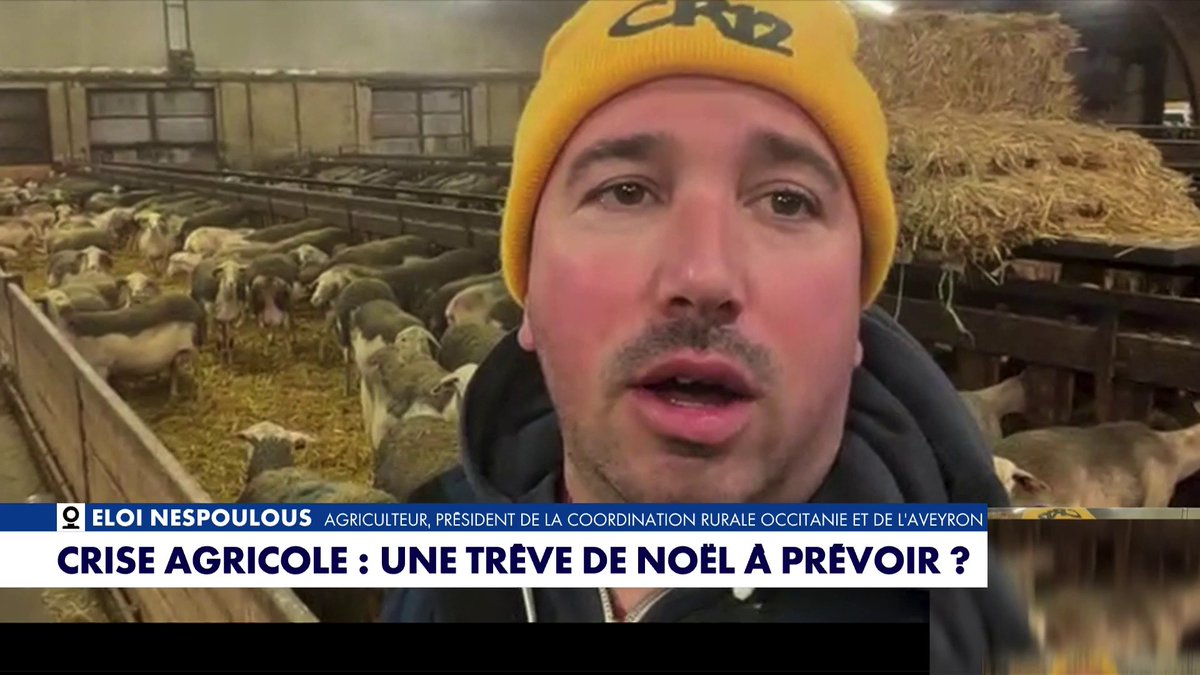 Eloi Nespoulous : «En Aveyron, nous avons le soutien de la population, donc on a décidé de continuer», dans #LaMatinaleWE