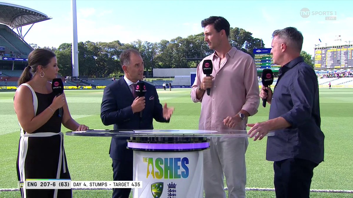 🗣 "That's the best I've seen him play." Graeme Swann, Steve Finn and Justin Langer review Zak Crawley's innings 🏏 📺 Watch #TheAshes live on TNT Sports and discovery+
