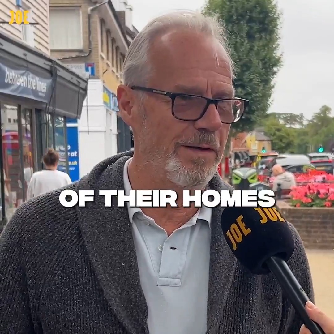 "People screaming and shouting outside when people aren't having a good time anyway, it's not going to help anyone." Earlier this year, we spoke to a man in Epping who completely dismantled anti-migrant ideology.