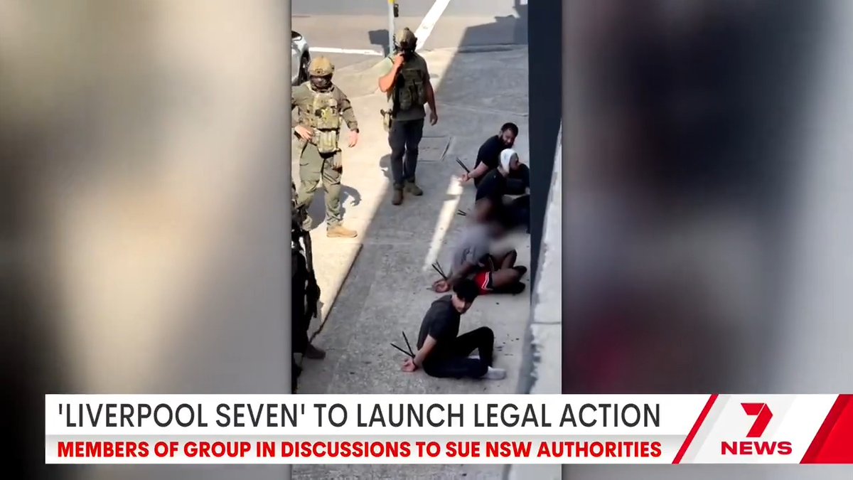 A group of Melbourne men detained in a dramatic counter-terrorism operation in Liverpool are preparing to take legal action against NSW authorities. The men, whose car was rammed by counter-terrorism police, are accusing the force of racial profiling and wrongful arrests.