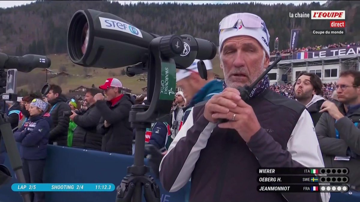 🔟​ sur 🔟​ pour Lou Jeanmonnot, qui est impériale sur le tir couché aujourd'hui ! #lequipeBIATHLON