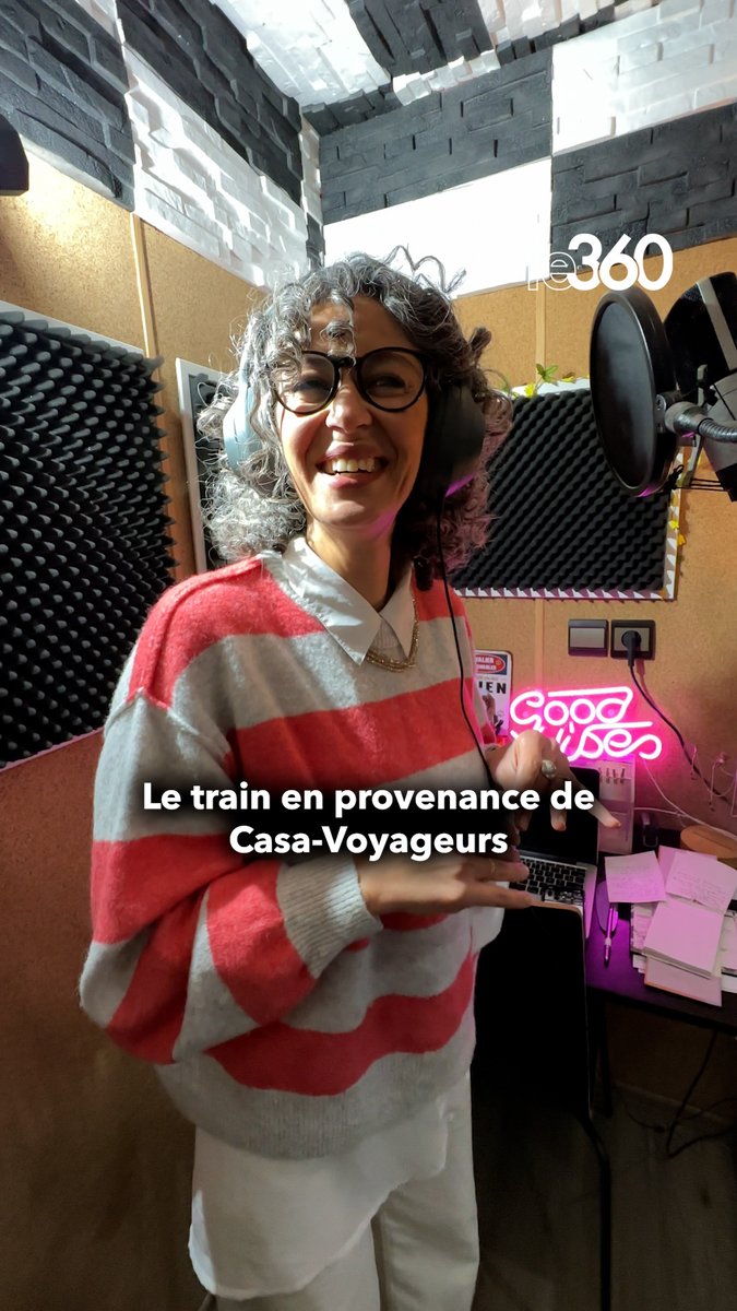 🇲🇦🗣️ Cette voix familière qui résonne dans les gares, à la télé, au téléphone… sans jamais montrer son visage. Elle s’appelle Ghizlaine El Merzougui et c'est la légende derrière ces annonces iconiques. ✨