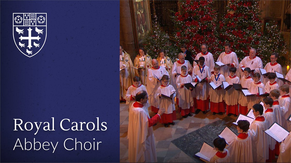 The Abbey Choir sings Once in Royal David's City during Royal Carols: Together at Christmas, a special service held here at the Abbey earlier this month. Watch the full programme on ITV and ITVX at 7:25pm on 24 December. 'He came down to earth from heaven who is God and Lord of all, and His shelter was a stable, and His cradle was a stall: with the poor, and meek, and lowly, lived on earth our Saviour holy.' #RoyalCarols #TogetherAtChristmas