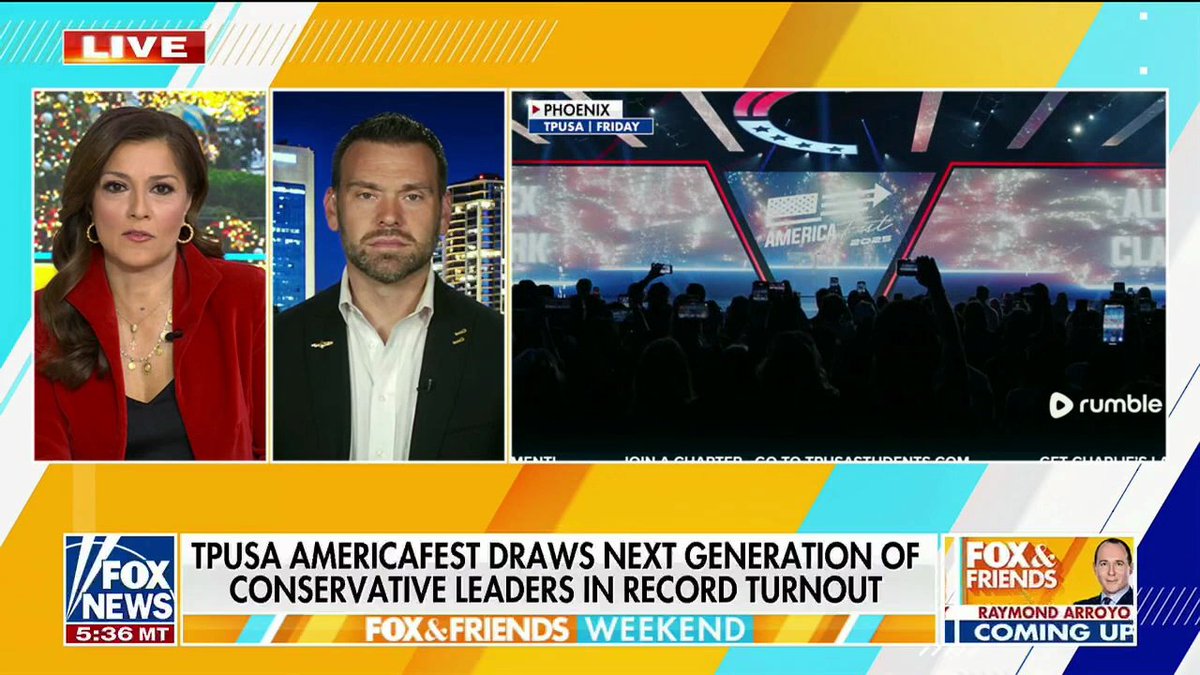 NEW INTERVIEW: Jack Posobiec on Fox &amp; Friends: "We will be working hard to honor Charlie Kirk's legacy, his mission, and his fight."
