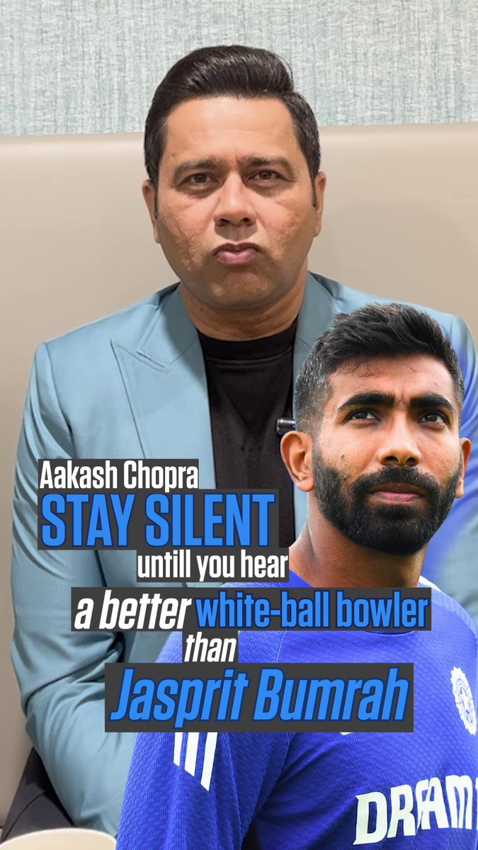 Watch to find out if any white-ball bowler managed to break Aakash Chopra's silence 🧐 👀
