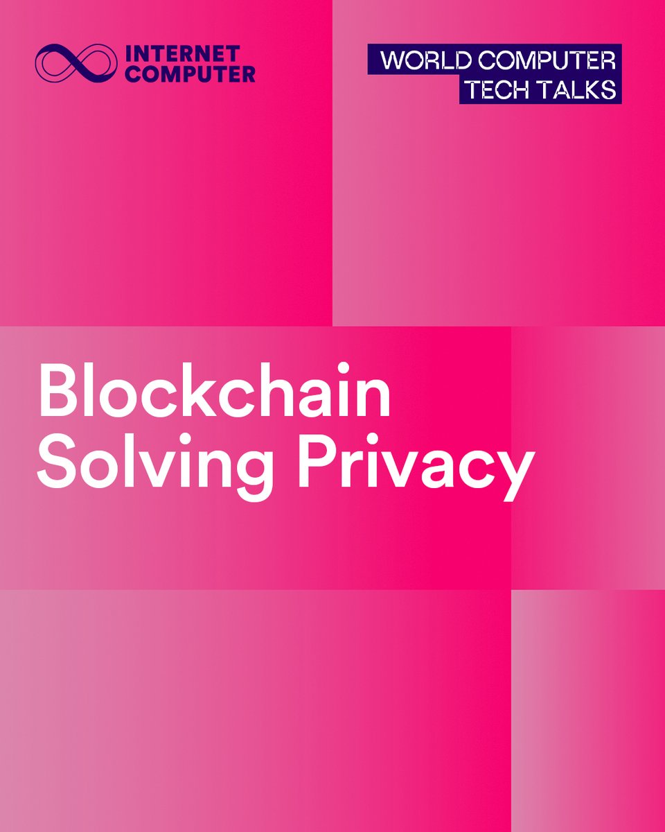 VetKeys transform what's possible on blockchain. Before: Private communications, sealed auctions, secure data storage required trusted third parties or specialized hardware. Now: These applications run fully onchain. For developers: → Simpler architecture (privacy built in) → Stronger decentralization (no intermediaries) → Greater trust (network-enforced guarantees) For users: → Sensitive data stays private → Blockchain transparency and integrity maintained VetKeys are available today on the Internet Computer.