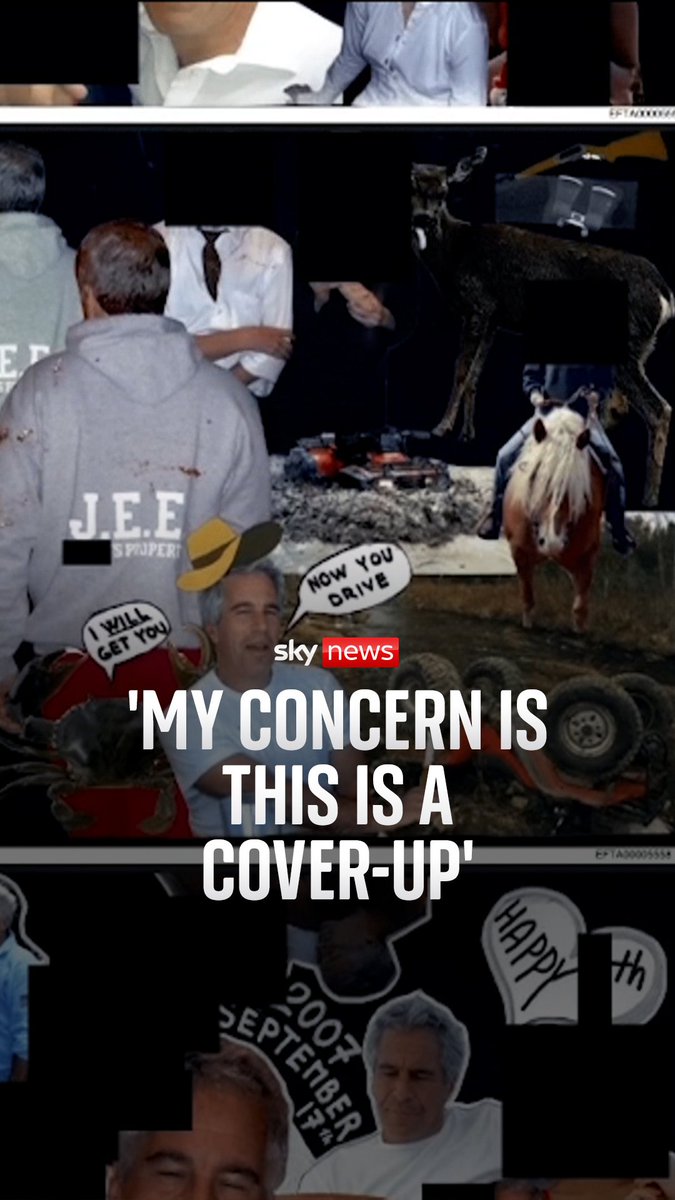 "My concern is that this is a cover-up, posing as a release" Professor Scott Lucas, from UCD's Clinton Institute, weighs in after new photos of people in Epstein's circle are among documents released by the US Department of Justice.