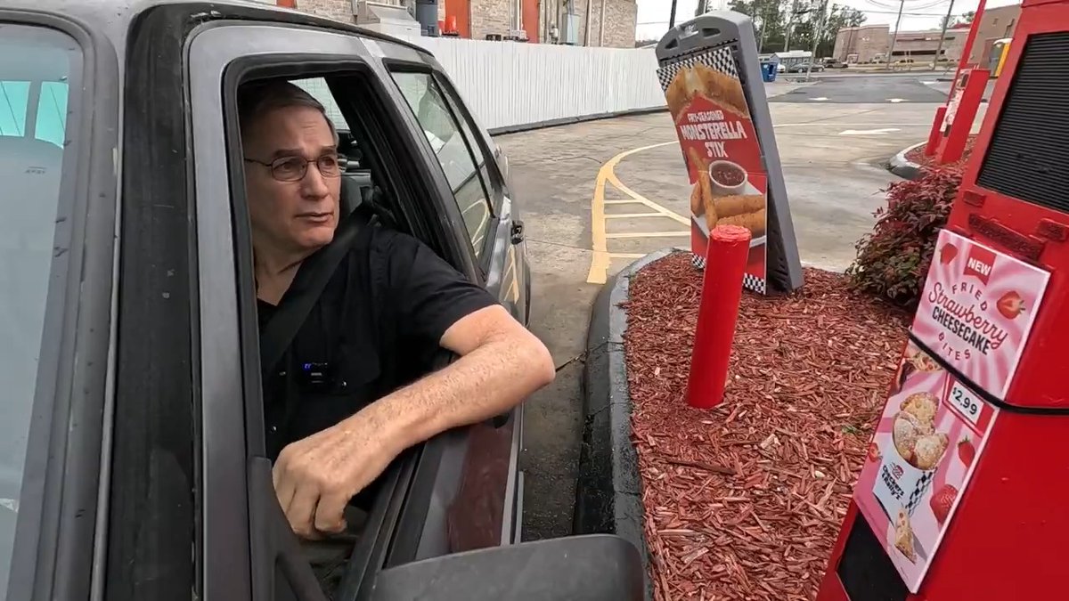 Drive-thru run for the Deep Sea Double. Let’s see what the temp looks like fresh out the window.