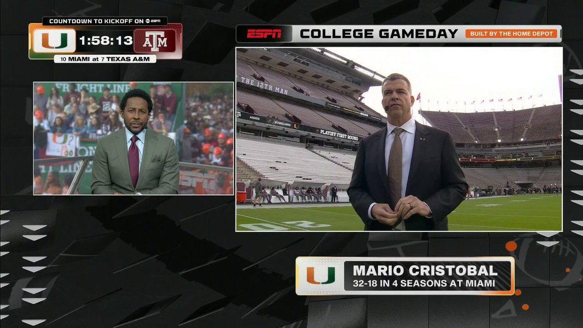"That guy approaches the game like a 10-year vet, man. ... He is relentless." Mario Cristobal shares his thoughts with Desmond Howard on Malachi Toney ahead of their matchup against Texas A&amp;M ✍️