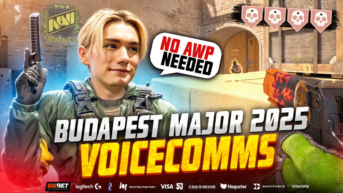 Our roster was fully locked in during the second stage of the Major, finishing it with a perfect 3-0 record. You can feel that energy right now by watching the voice comms from this stage of the StarLadder #BudapestMajor 2025! #navination