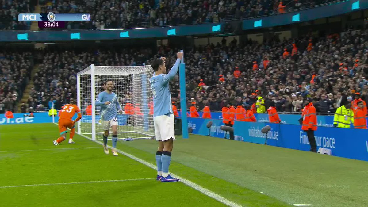 Lo que está jugando el City, por favor.
