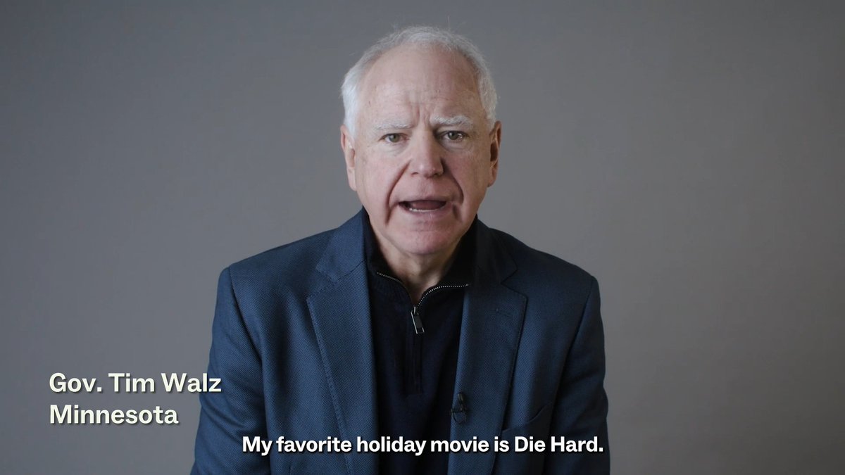 Die Hard IS a holiday movie (according to some of our Dem Govs)! Happy Holidays from our DGA family to yours 🎁🕎
