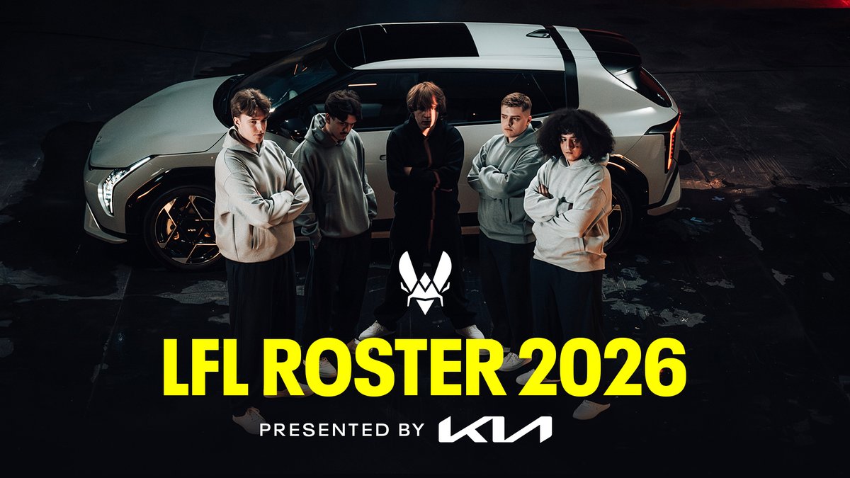 Notre roster LFL 2026 est là pour gagner. 🇫🇷 🇩🇿 Potent🏆 🇵🇱 Dawciu 🇵🇱 Mateusz Czajka 🇩🇰 Vizzpers 🇯🇴 DeKap 🧠 Naho 🧠 Devilpiotr_ 💼 Kana Annonce présentée par Kia France.