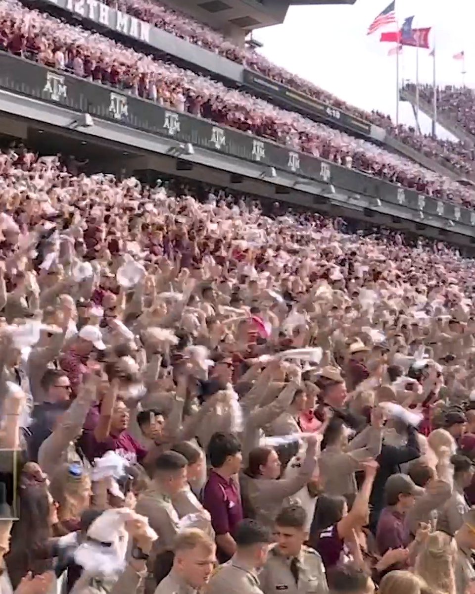 The vibes at Kyle Field 😮‍💨 Texas A&M Football