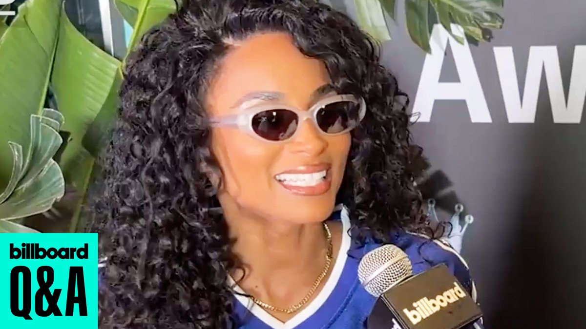 "Mommy, I know what a Jet2 holiday is!" 😂 Ciara talks to Billboard about online trends, parenting and her kids' influence on her music while at the TikTok Awards.