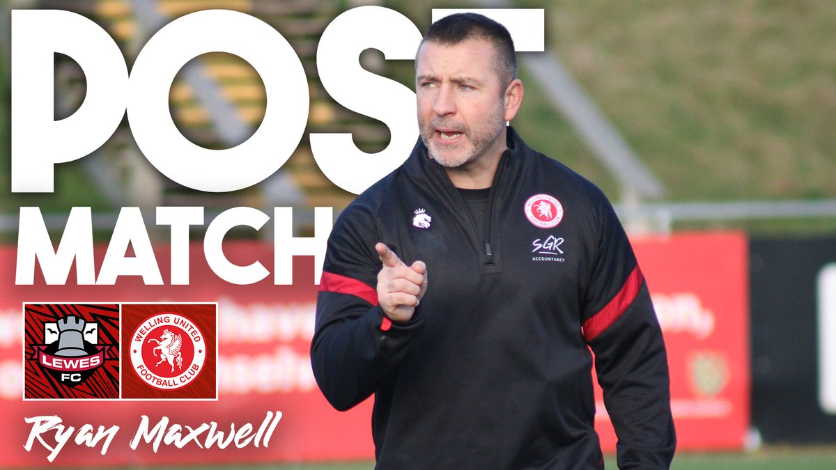 💬 Ryan Maxwell shares his thoughts folowing this afternoon's late defeat at Lewes... #WeAreWings🪽