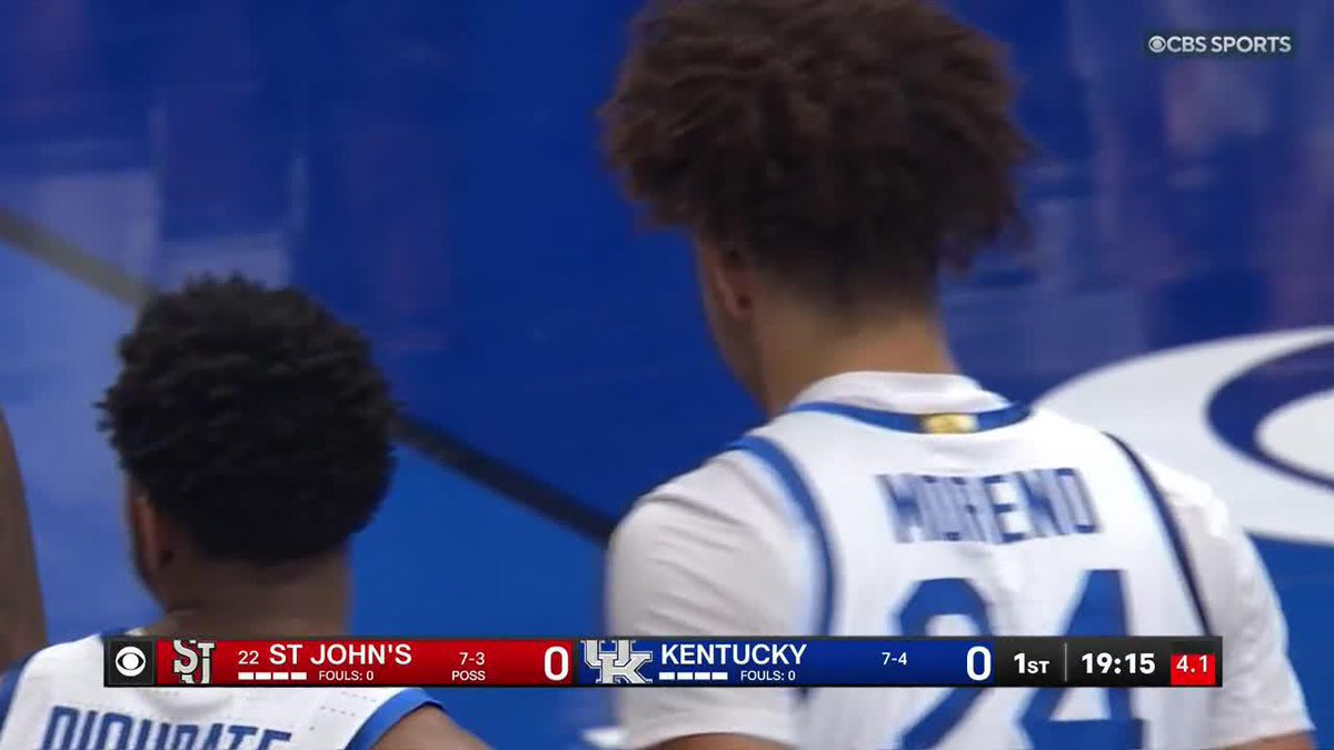 .Malachi Moreno made the ball vanish 📺 - CBS