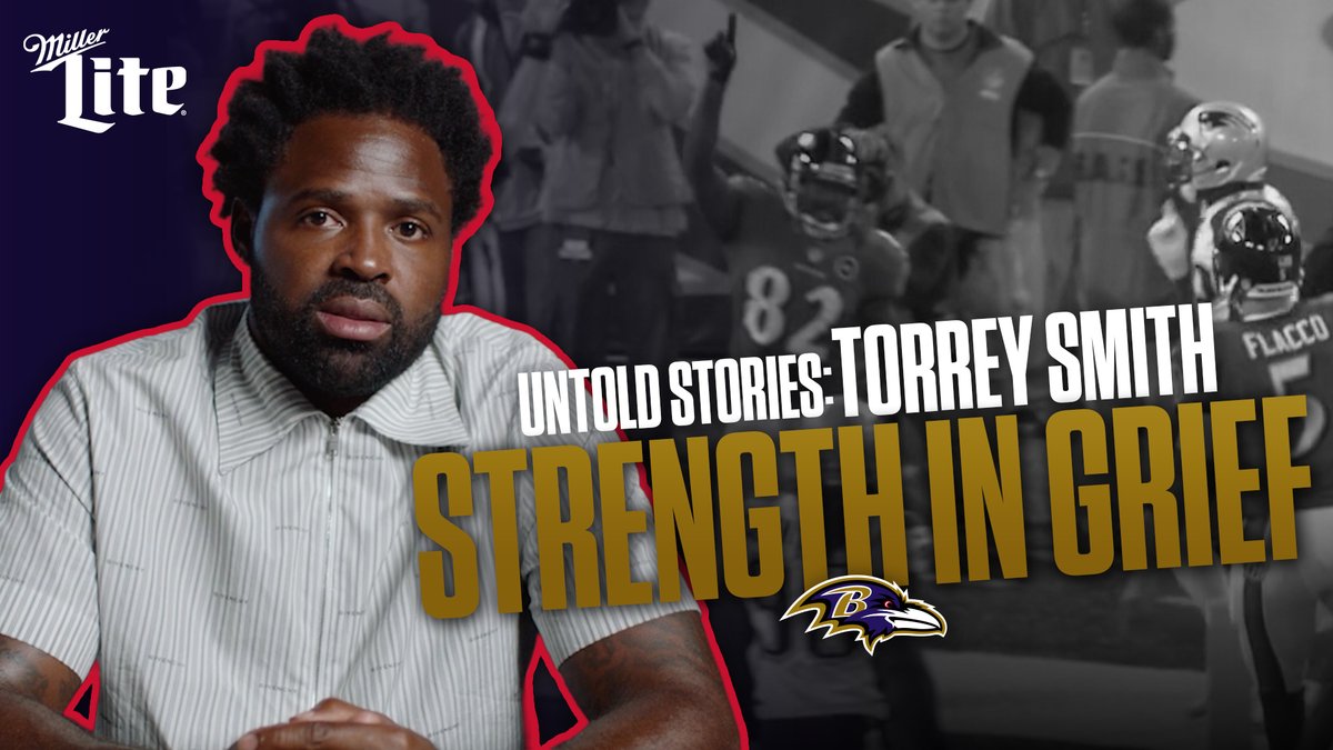 The strength in grief that Torrey Smith showed 🥺 Untold Stories | Miller Lite