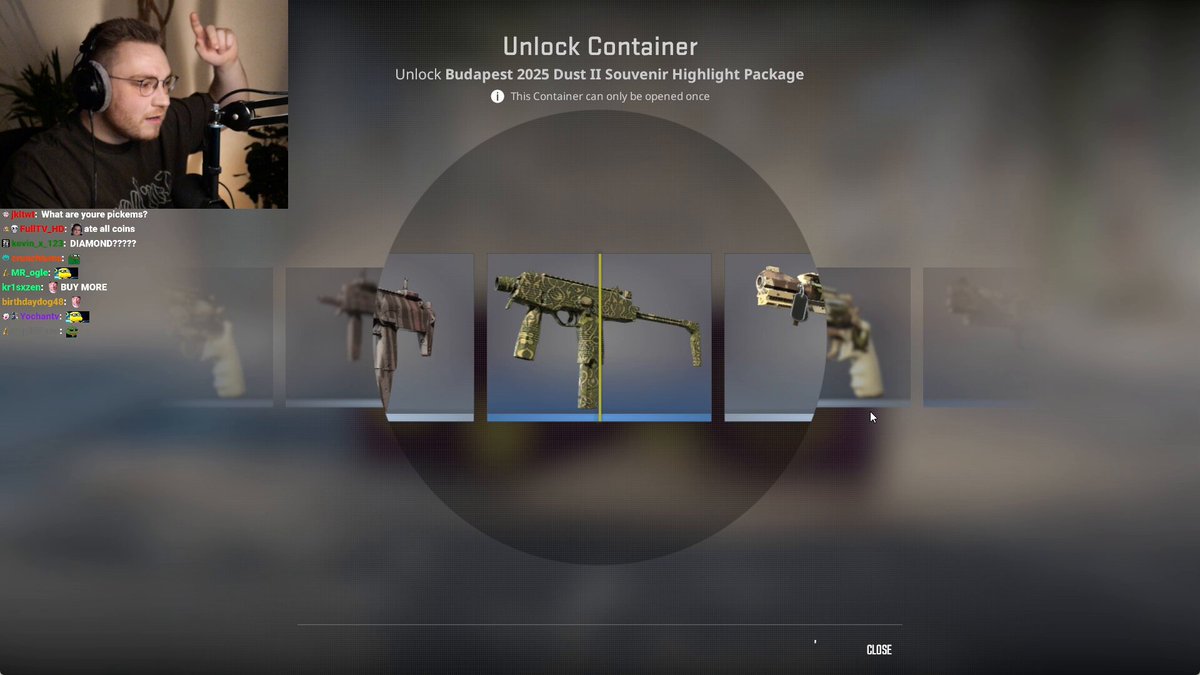 No way Valve turned a karrigan lowlight compilation into a charm 😭