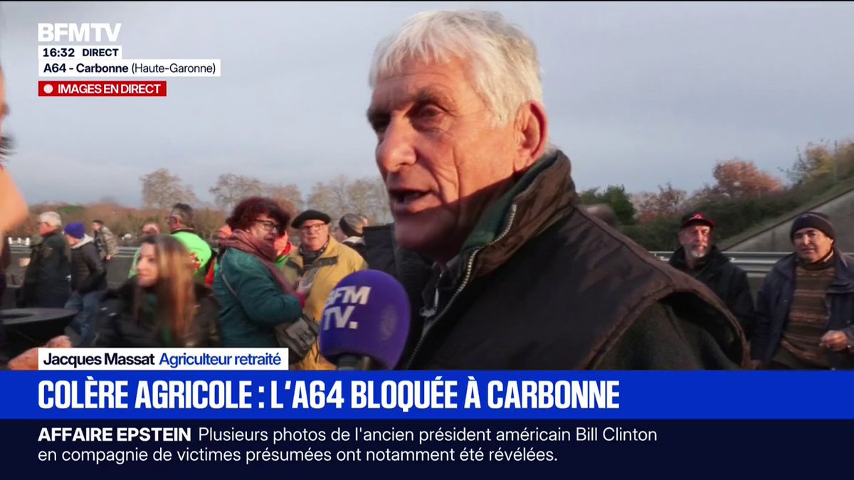 🇫🇷 ALERTE 🇫🇷 - On compte rester là pendant les fêtes, on n'est pas du tout écouté", déplore un agriculteur retraité - La population est appelé à rejoindre le mouvement ‼️ Un ♥️ si tu soutiens Abonnez-vous pour suivre le mouvement #AgriculteursEnColère