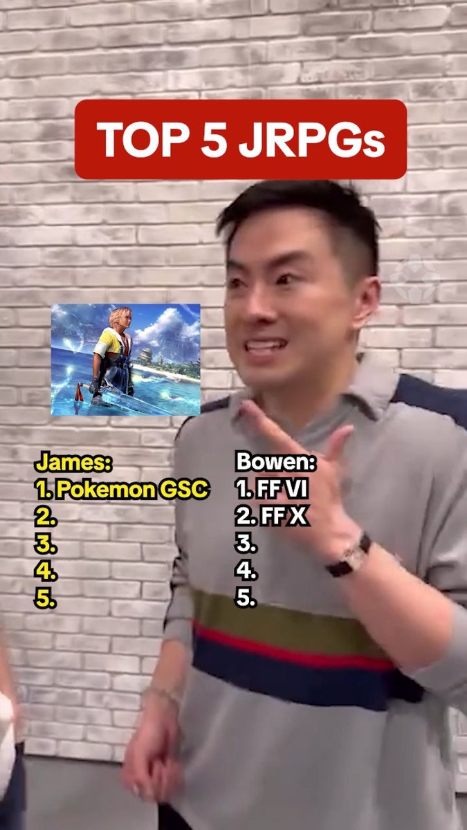 In honor of Bowen Yang's final episode of SNL as a cast member, here are his and castmate James Austin Johnson's top 5 JRPG's: