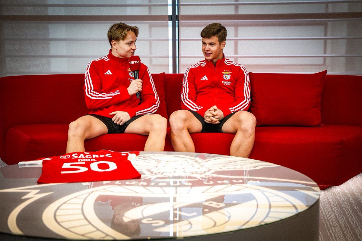 🔥 Dahl chegou aos 50 jogos pelo Benfica: «É um sentimento incrível» 🎙️