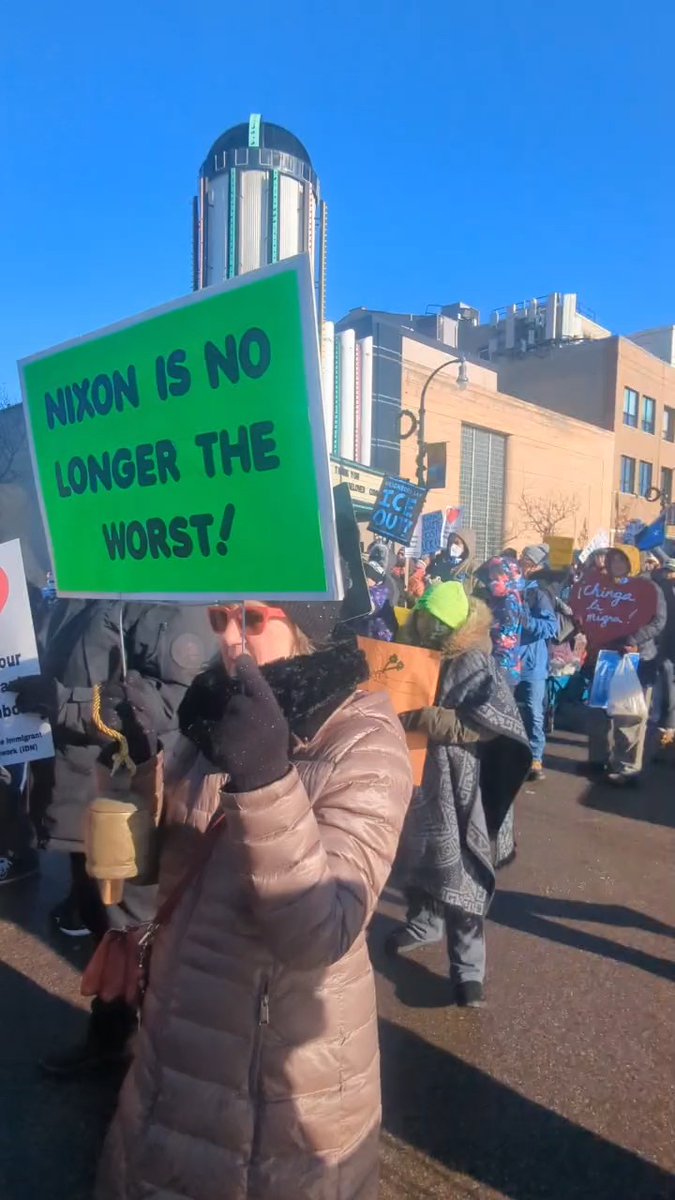 Live: Thousands attend march to protest ICE in south Minneapolis 🎥 Kyeland Jackson/The Minnesota Star Tribune
