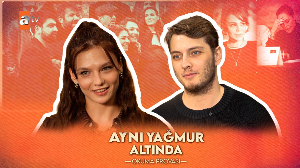 Yakında atv'de başlayacak #AynıYağmurAltında dizisinin okuma provası görüntüleri yayınlandı.