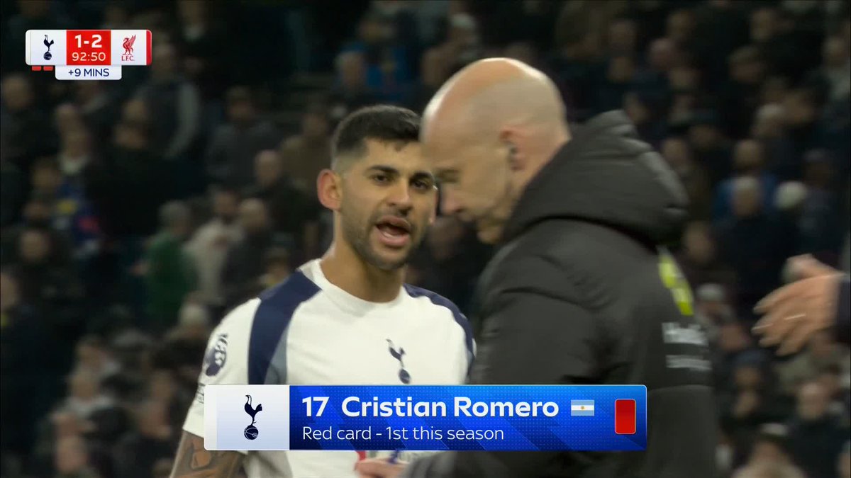 Not a good look at all for the Spurs captain.