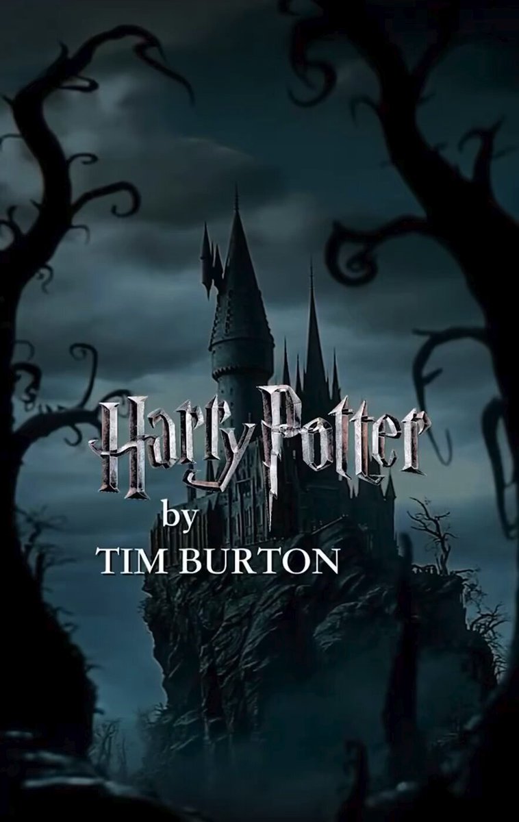 Harry Potter by Tim Burton 😎